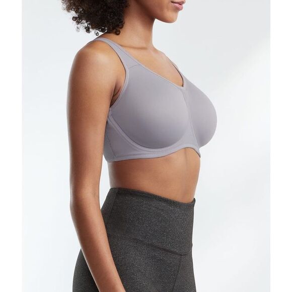WACOAL Sport NWT High Impact Simone Underwire Bra 32DDD Sport Athletic - Picture 3 of 5
